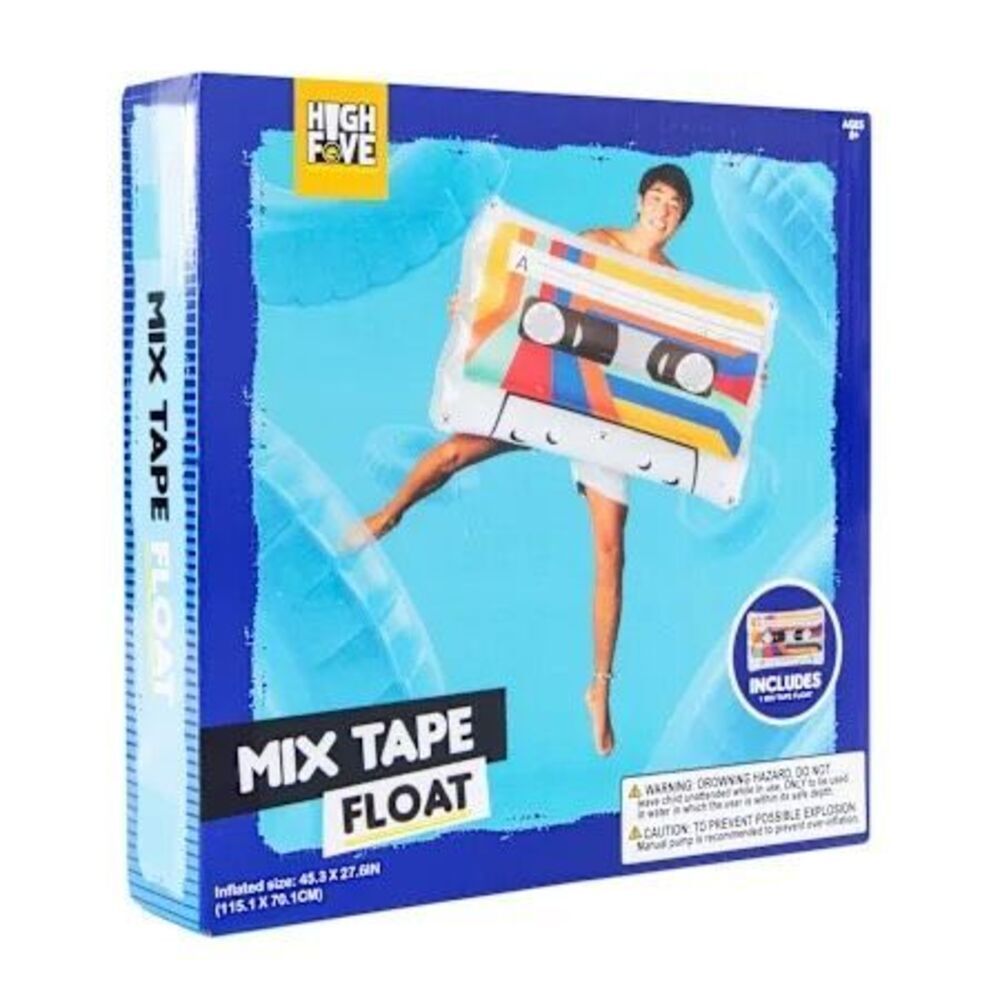 Bundle Sale 3 for $15 | Mix Tape Pool Float – Retro Cassette Design – Opened Box